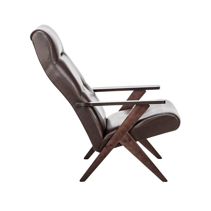 Кресло Tinto коричневого цвета - лучшие Интерьерные кресла в INMYROOM