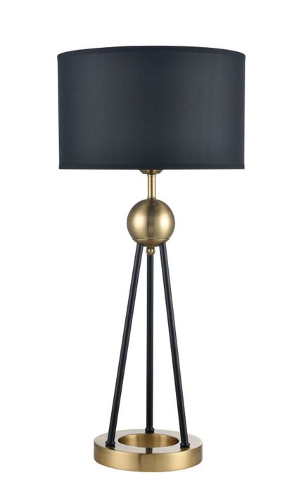 Настольная лампа Saturno черного цвета - купить Настольные лампы по цене 22368.0