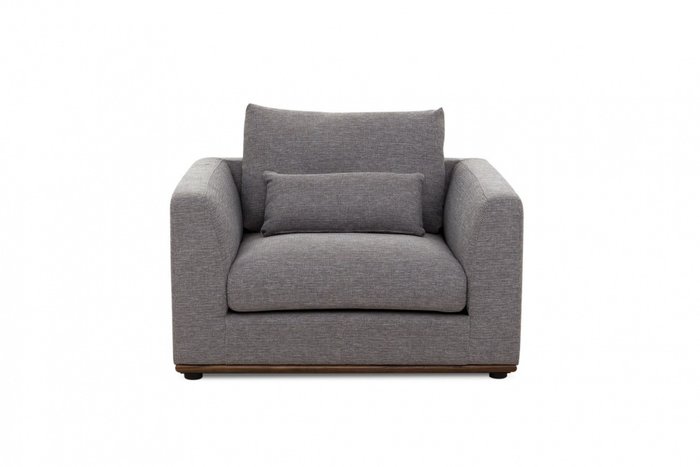 Кресло серого цвета  - купить Интерьерные кресла по цене 30232.0