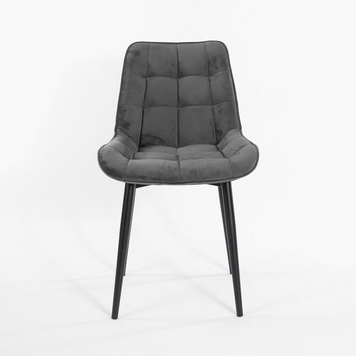 Стул Толедо серо-черного цвета - купить Обеденные стулья по цене 8900.0