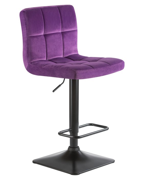 Стул барный Dominic фиолетового цвета - купить Барные стулья по цене 6810.0