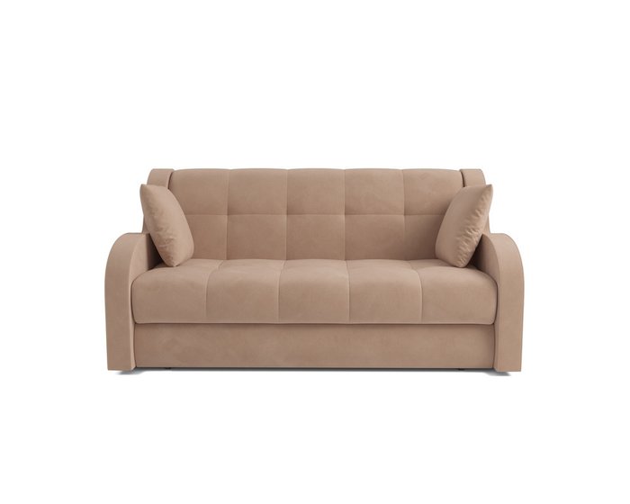 Диван-кровать Барон бежевого цвета - купить Прямые диваны по цене 32890.0