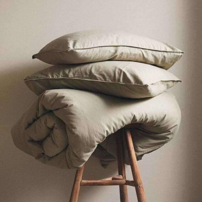 Постельное белье из смесового льна для двуспальной кровати/кровати размера «king-size»