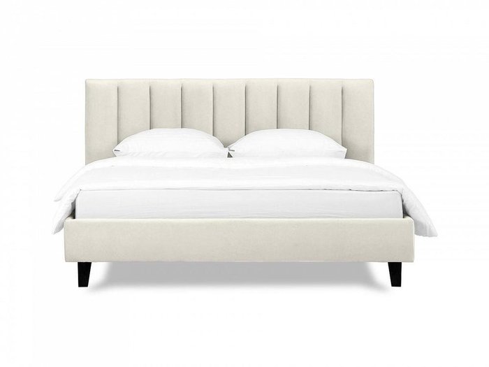 Кровать Queen II Sofia L 160х200 светло-серого цвета  - купить Кровати для спальни по цене 57370.0