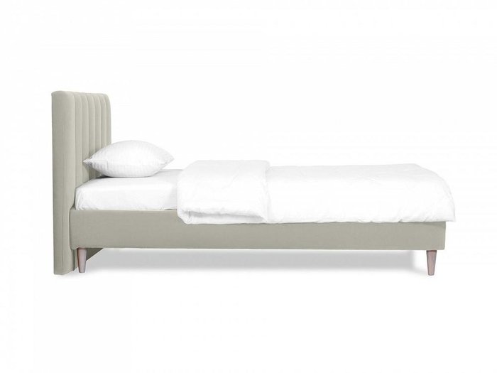 Кровать Prince Louis L 120х200 бежево-серого цвета  - купить Кровати для спальни по цене 53190.0