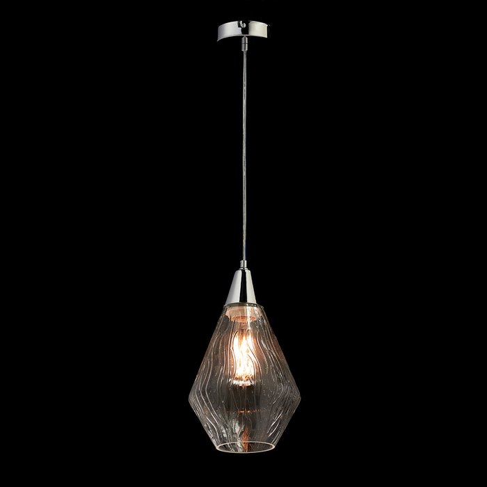 Подвесной  светильник Кьянти с прозрачным плафоном - купить Подвесные светильники по цене 3520.0