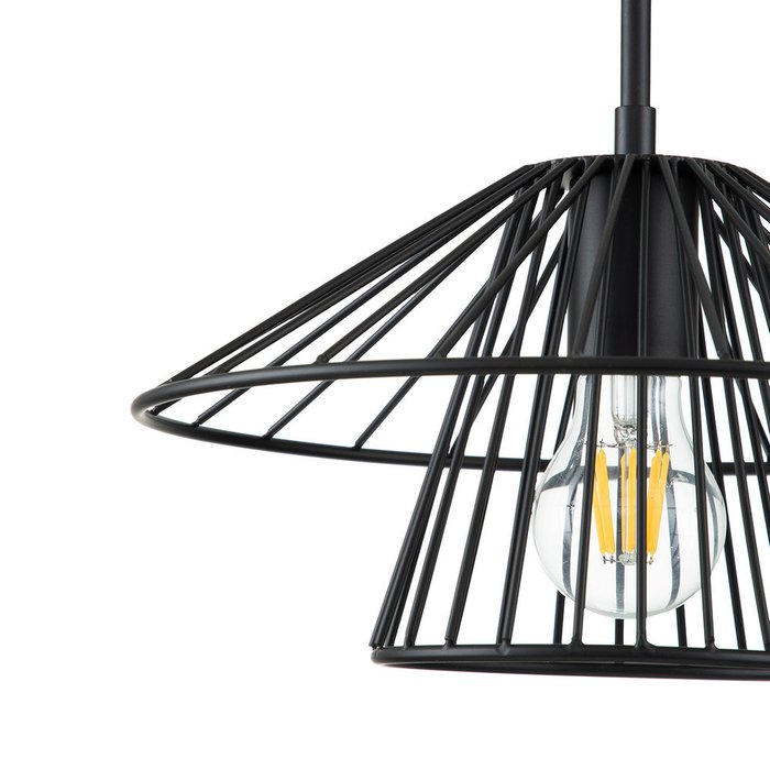 Подвесной светильник Strato черного цвета - лучшие Подвесные светильники в INMYROOM