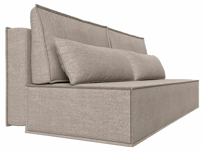 Прямой диван-кровать Фабио Лайт бежевого цвета - лучшие Прямые диваны в INMYROOM