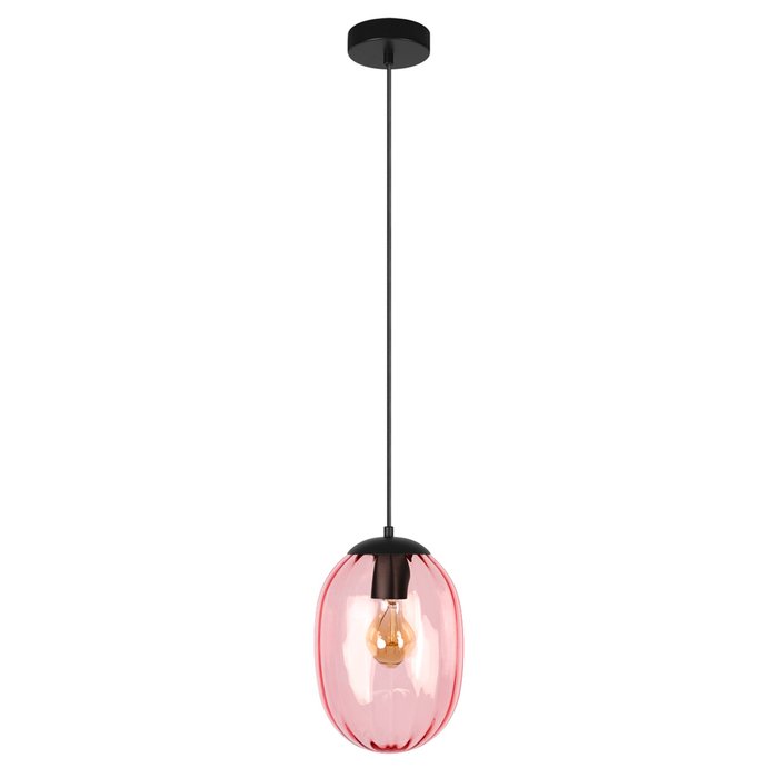 Подвесной светильник Bubble 10427 Purple (стекло, цвет розовый)