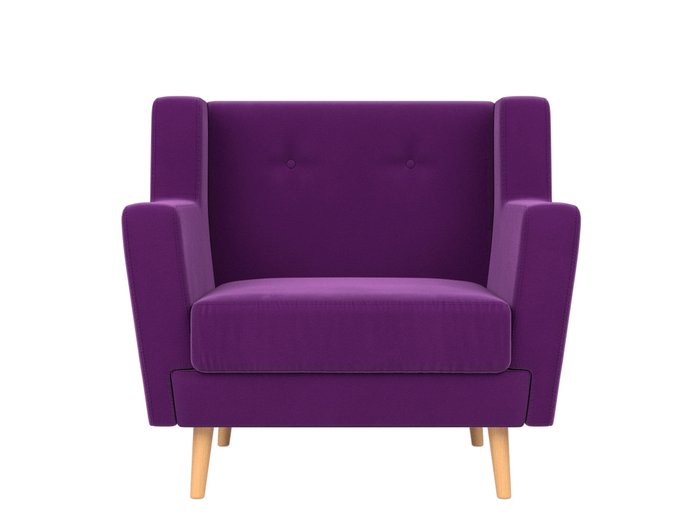 Кресло Брайтон фиолетового цвета - купить Интерьерные кресла по цене 23999.0