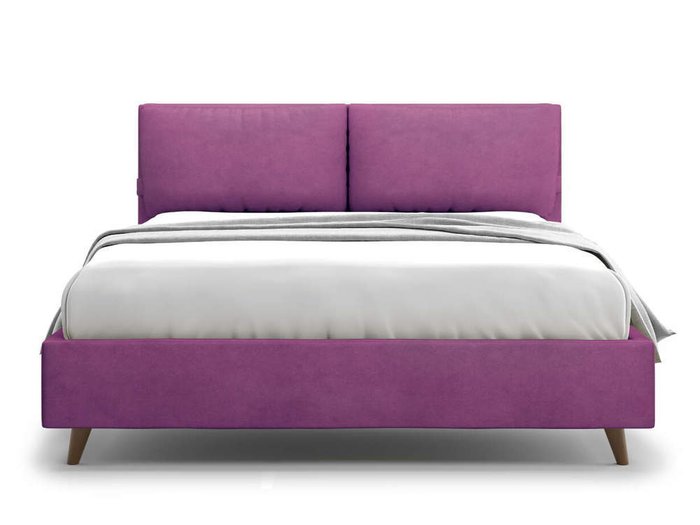 Кровать Trazimeno 140х200 фиолетового цвета