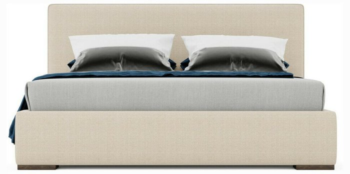 Кровать Otto 180х200 бежевого цвета с подъемным механизмом - купить Кровати для спальни по цене 116700.0
