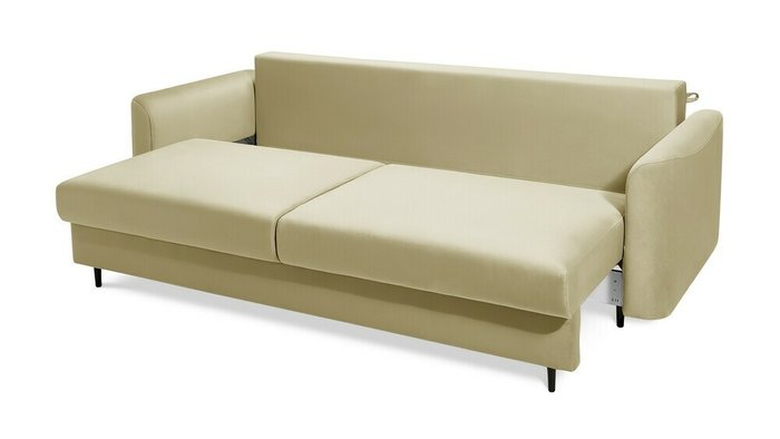 Диван-кровать Уэрт Лайт 150х200 песочного цвета - лучшие Прямые диваны в INMYROOM
