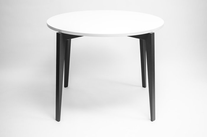Стол обеденный Circus Compact черно-белого цвета - купить Обеденные столы по цене 29930.0
