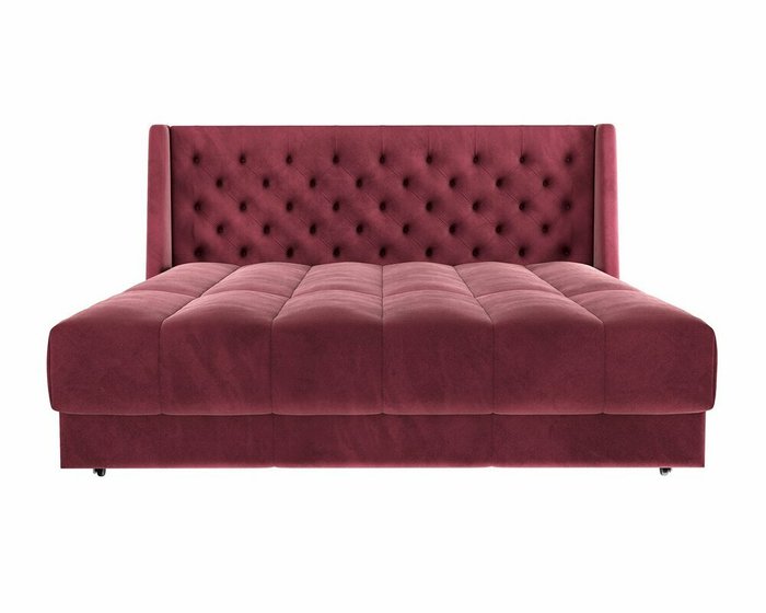 Диван-кровать Ричмонд бордового цвета - лучшие Прямые диваны в INMYROOM