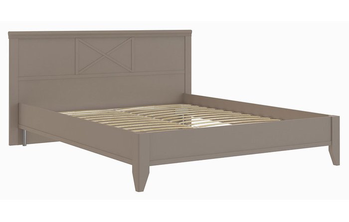 Кровать Кантри 140х200 коричневого цвета - лучшие Кровати для спальни в INMYROOM