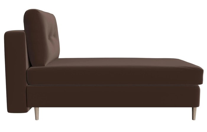 Модуль канапе Белфаст коричневого цвета - лучшие Кушетки в INMYROOM