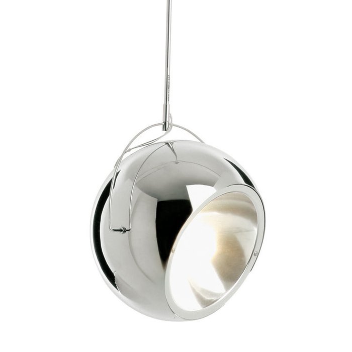 Подвесной светильник Fabbian Beluga с плафоном из алюминия  - купить Подвесные светильники по цене 39610.0