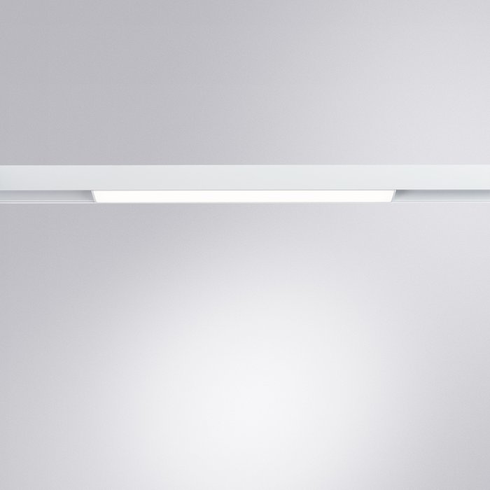 Магнитный трековый светильник Linea белого цвета - купить Трековые светильники по цене 3190.0