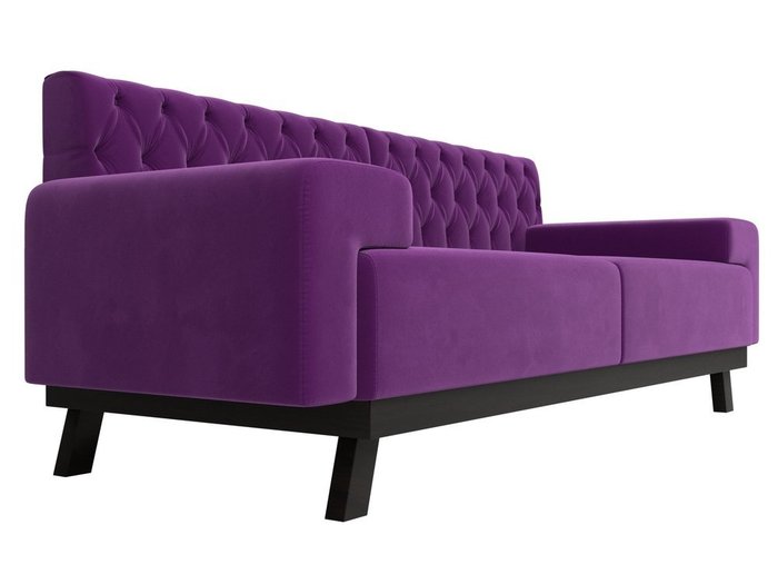 Диван Мюнхен Люкс фиолетового цвета  - лучшие Прямые диваны в INMYROOM
