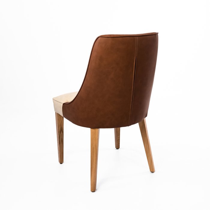 Стул Annika бежево-коричневого цвета - лучшие Обеденные стулья в INMYROOM