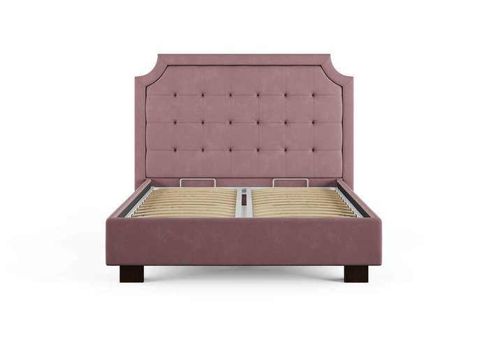 Кровать Elysium 180х200 серо-бежевого цвета без подъемного механизма - купить Кровати для спальни по цене 71500.0