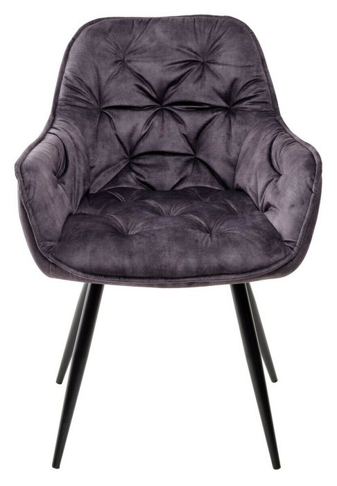 Стул Malta темно-серого цвета - купить Обеденные стулья по цене 8750.0