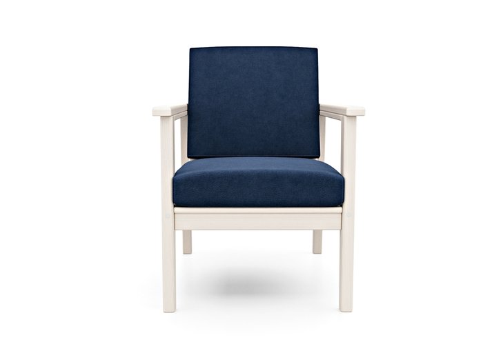 Кресло Лориан темно-синего цвета - купить Интерьерные кресла по цене 18990.0
