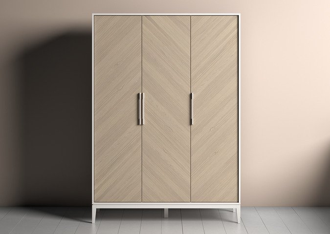 Шкаф Fjord белого цвета - купить Шкафы распашные по цене 136800
