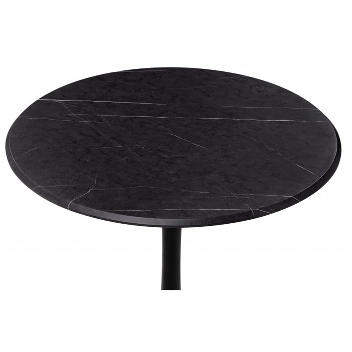 Обеденный стол Тулип черного цвета - купить Обеденные столы по цене 10310.0
