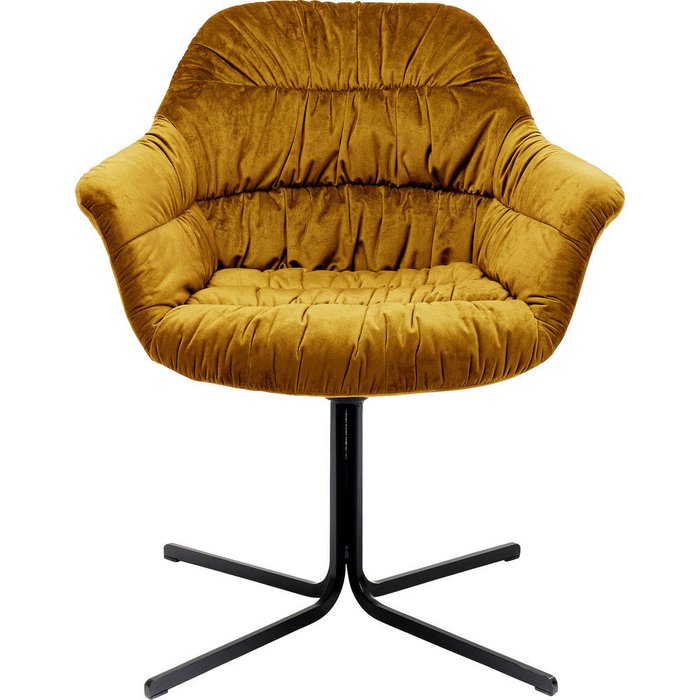Кресло вращающееся Colmar цвета карри - купить Интерьерные кресла по цене 73970.0