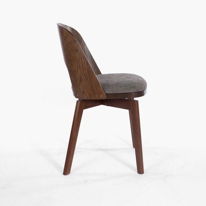 Стул Антверпен вращающийся коричневого цвета - лучшие Обеденные стулья в INMYROOM