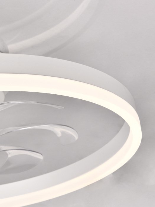 Люстра-вентилятор Ledfan LED LAMPS 81489 (акрил, цвет белый) - лучшие Потолочные люстры в INMYROOM