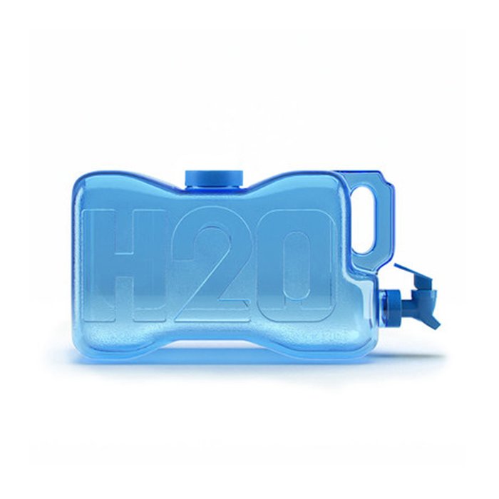 Бутылка для воды H2O 5.5л голубого цвета - купить Для чая и кофе по цене 3640.0