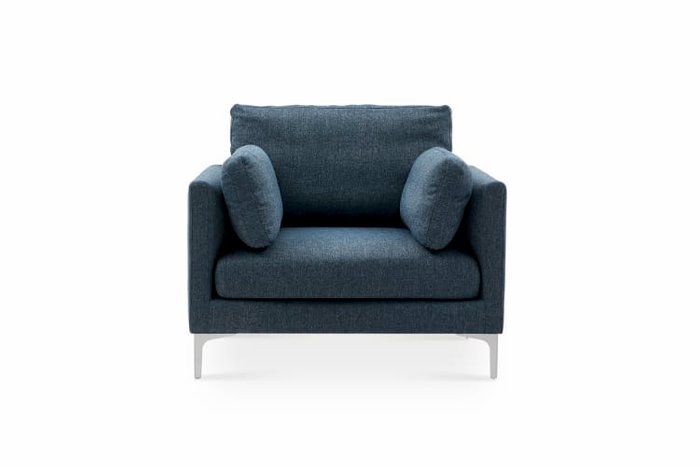 Кресло Кларке синего цвета