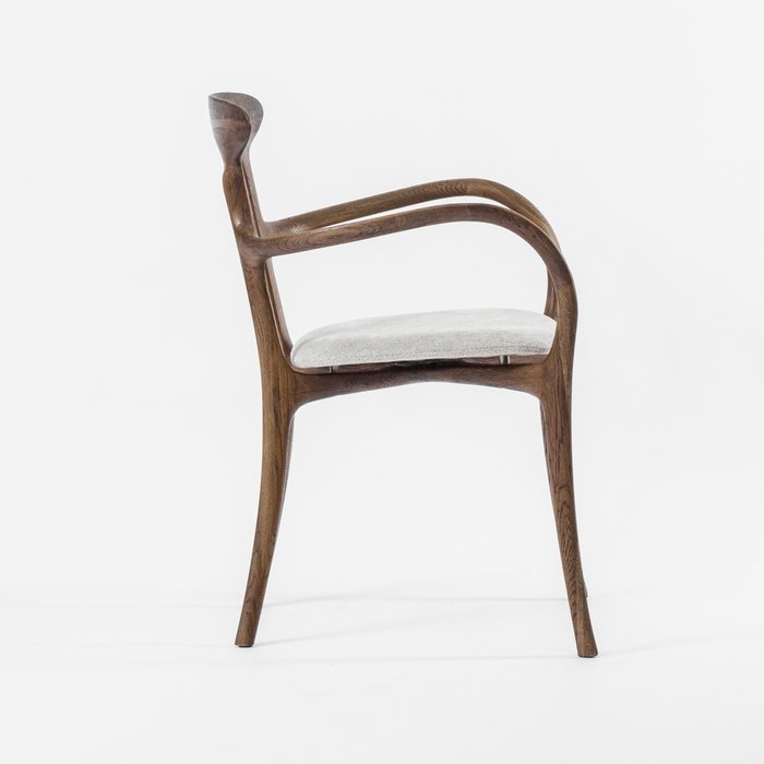 Стул Брунелло серо-коричневого цвета - лучшие Обеденные стулья в INMYROOM