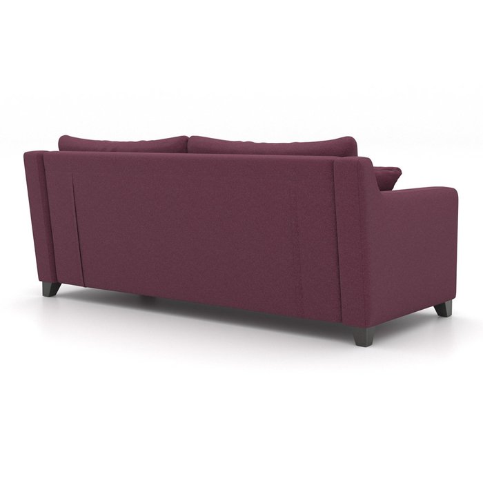 Диван Mendini MT (194 см) бордового цвета - лучшие Прямые диваны в INMYROOM