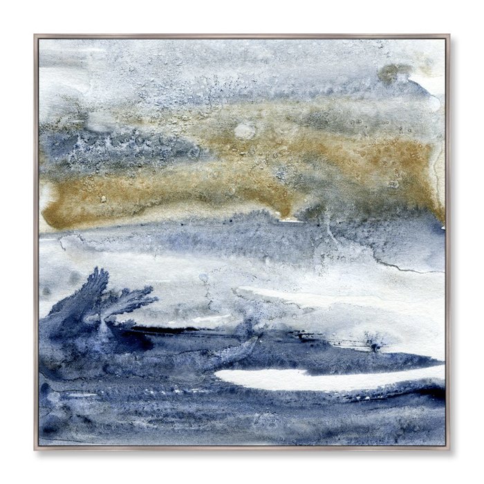 Репродукция картины на холсте Storm waves on the ocean - купить Картины по цене 29999.0