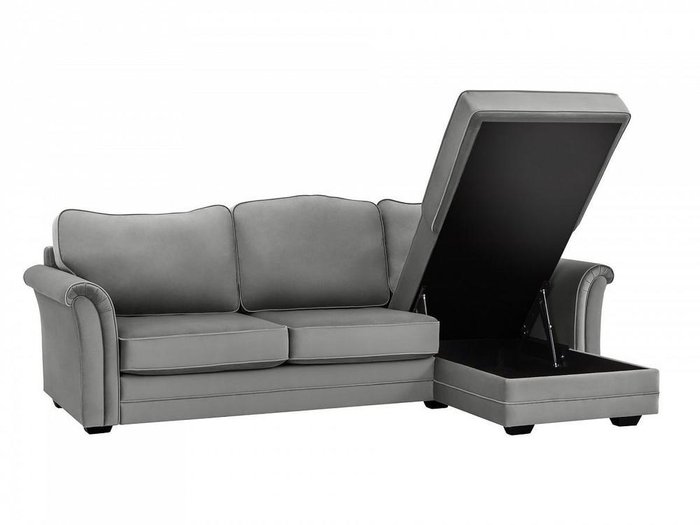 Угловой диван-кровать Sydney серого цвета - лучшие Угловые диваны в INMYROOM