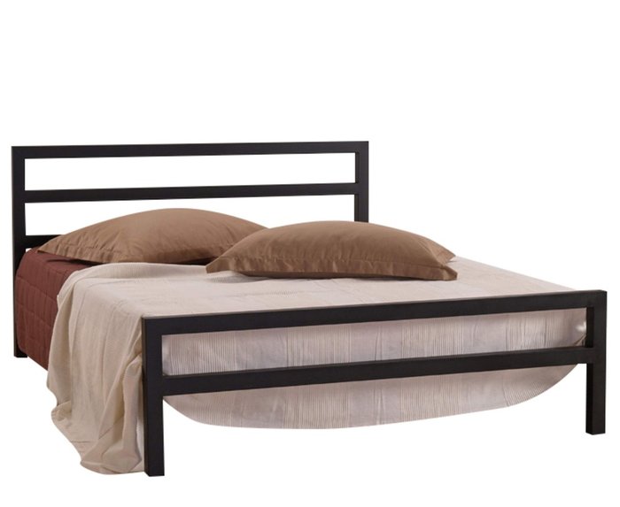 Кровать Аристо 160х200 черного цвета
