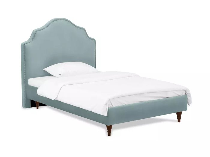 Кровать Princess II L 120х200 серо-голубого цвета