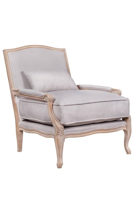 Классическое кресло Trak бежевого цвета