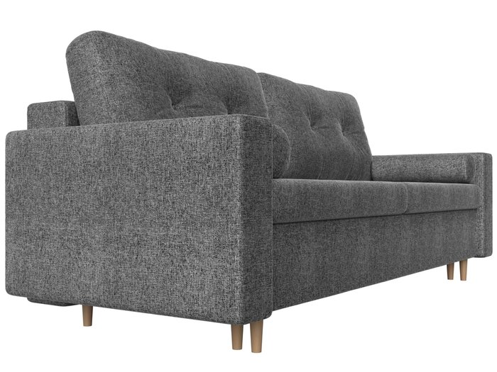 Прямой диван-кровать Белфаст серого цвета (тик-так) - лучшие Прямые диваны в INMYROOM