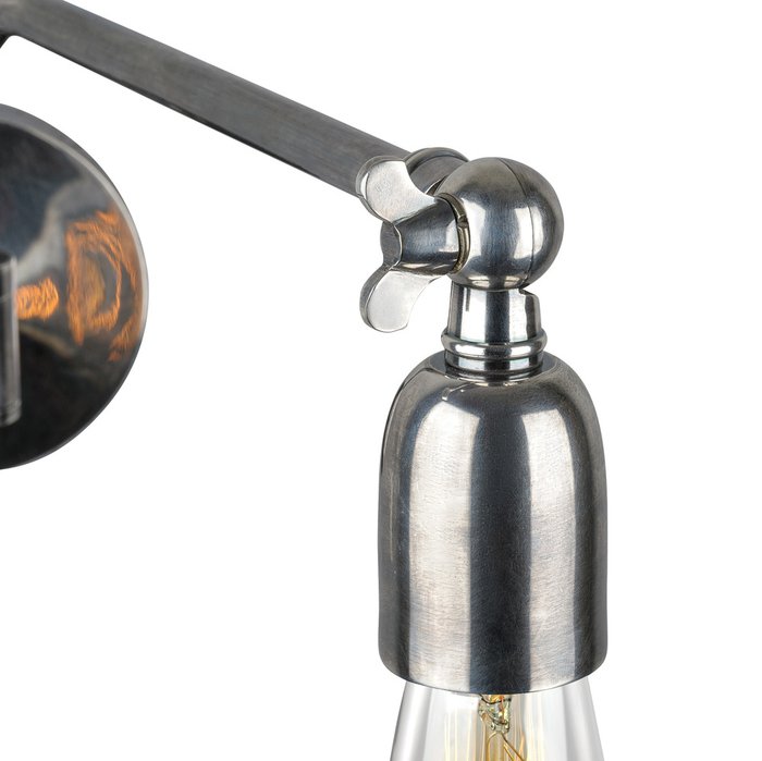 Настенный светильник серебряного цвета - лучшие Бра и настенные светильники в INMYROOM