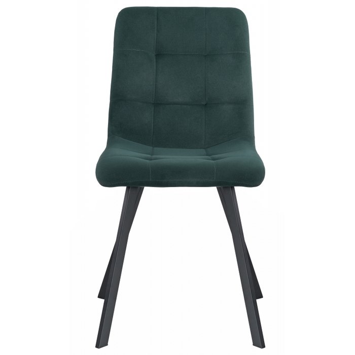 Стул Bruk черно-зеленого цвета - купить Обеденные стулья по цене 4290.0