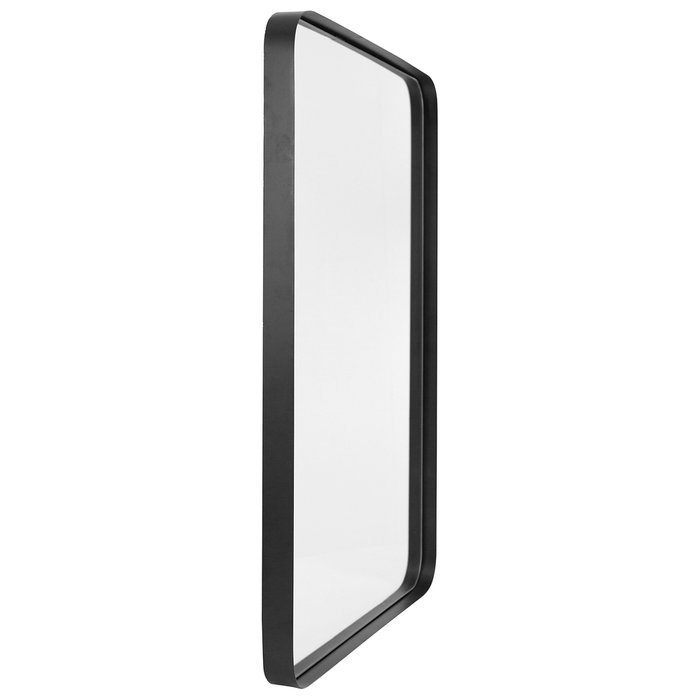 Зеркало настенное Брюгге блэк черного цвета - купить Настенные зеркала по цене 6990.0