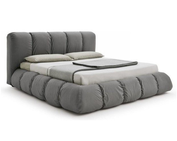 Кровать Mobili серого цвета 180х200