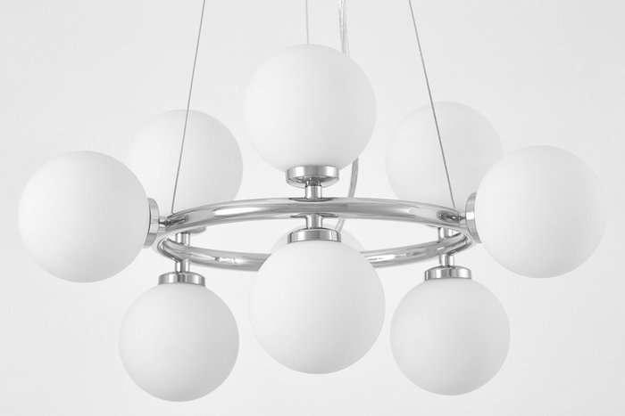 Подвесной светильник Lumina Deco Marsiada LDP 6033-9 CHR - купить Подвесные люстры по цене 20100.0