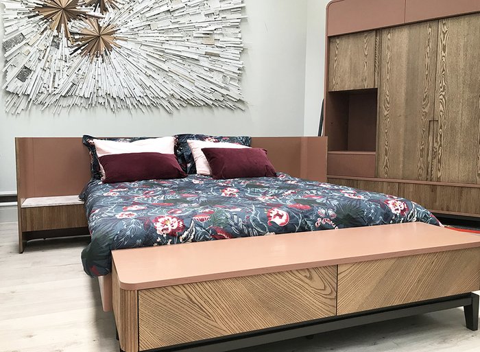 Кровать Briotti цвет Умбра 180х200 - лучшие Кровати для спальни в INMYROOM