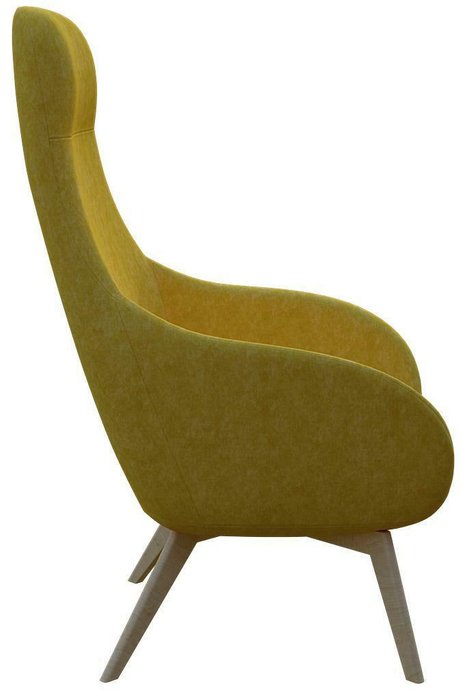 Кресло Арель желтого цвета - купить Интерьерные кресла по цене 79284.0